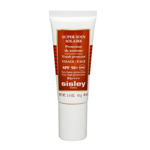 Sisley Super Soin Solaire Sun Visage voděodolný opalovací krém na obličej SPF 50+ 40 ml