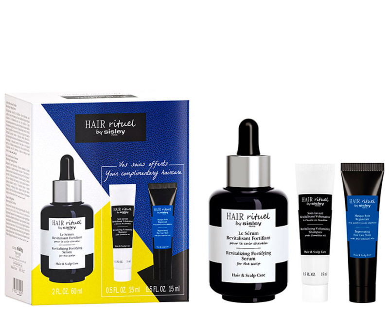 Hair Rituel by Sisley Revitalizing Fortifying Serum sada na vlasy 3 ks