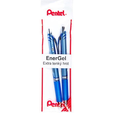 Pentel EnerGel Pero 0,5 mm modré 2 ks