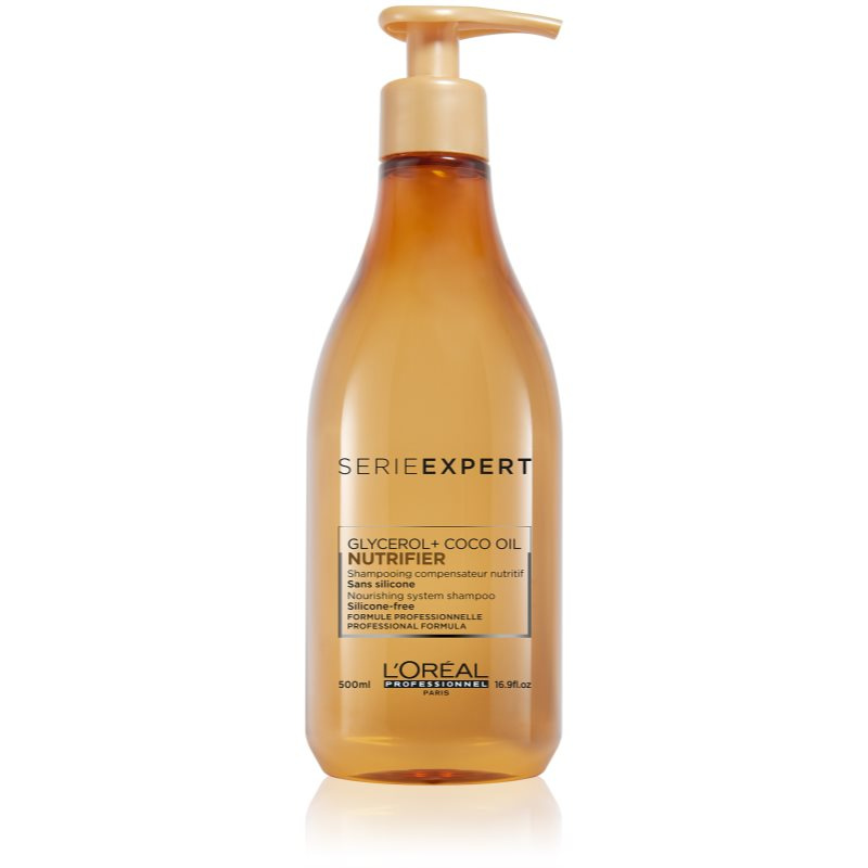 L’Oréal Professionnel Serie Expert Nutrifier vyživující šampon s kokosovým olejem bez silikonů 500 ml