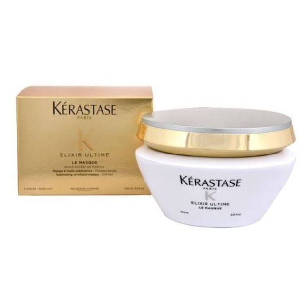 Kérastase Elixir Ultime Le Masque zkrášlující maska pro všechny typy vlasů 200 ml