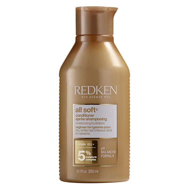 Redken All Soft vyživující kondicionér pro suché a křehké vlasy 300 ml