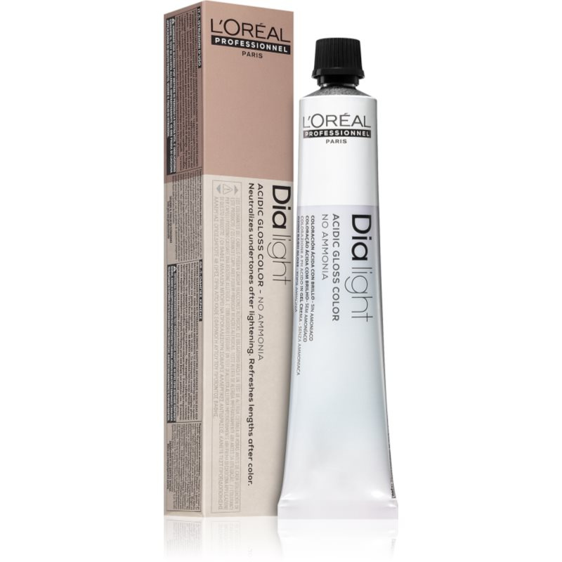 L’Oréal Professionnel Dia Light permanentní barva na vlasy bez amoniaku odstín 7.23 Biondo Iresé Dorato 50 ml