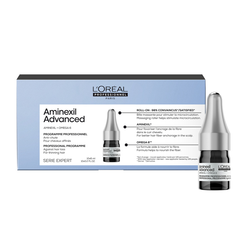 L´ORÉAL Professionnel Série Expert Aminexil Advanced Ampule proti padání vlasů 10 x 6 ml