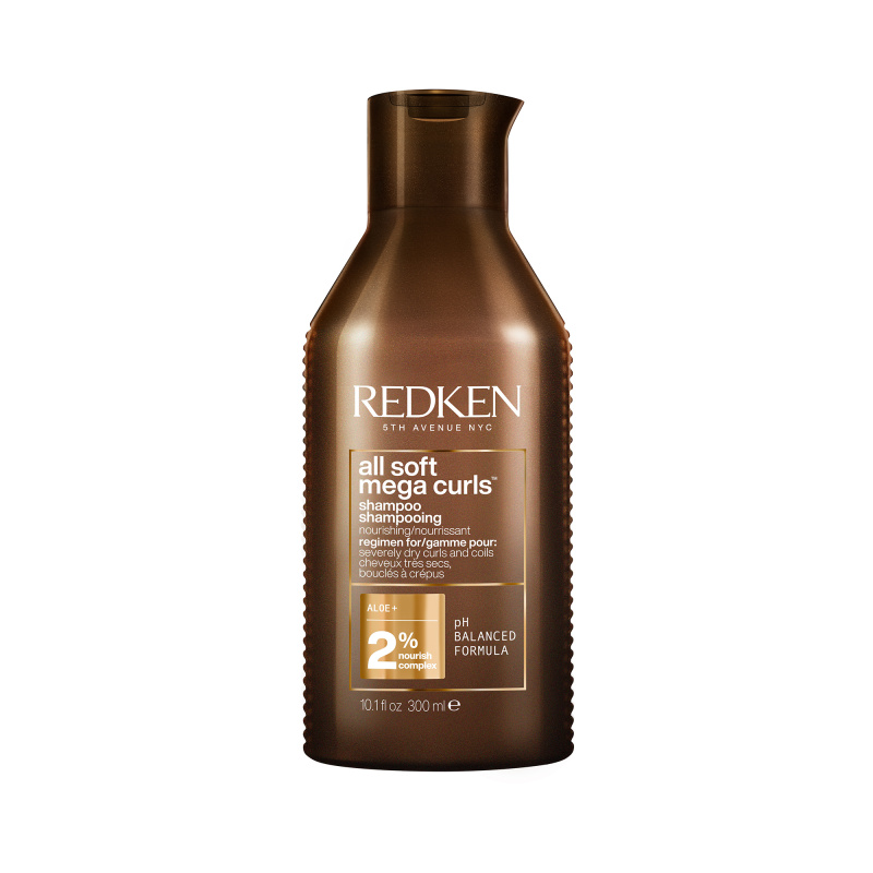 Redken All Soft Mega Curls šampon pro kudrnaté a vlnité vlasy 300 ml