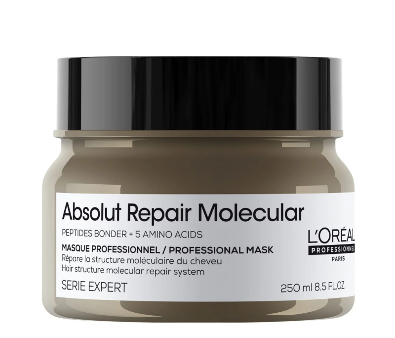 L'Oréal Professionnel Maska pro poškozené vlasy Absolute Repair Molecular (Professional Mask) 250 ml