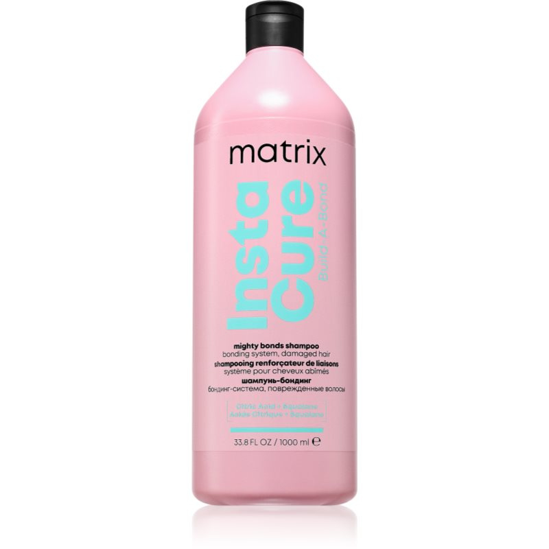 Matrix Instacure Build A Bond obnovující šampon pro poškozené vlasy 1000 ml