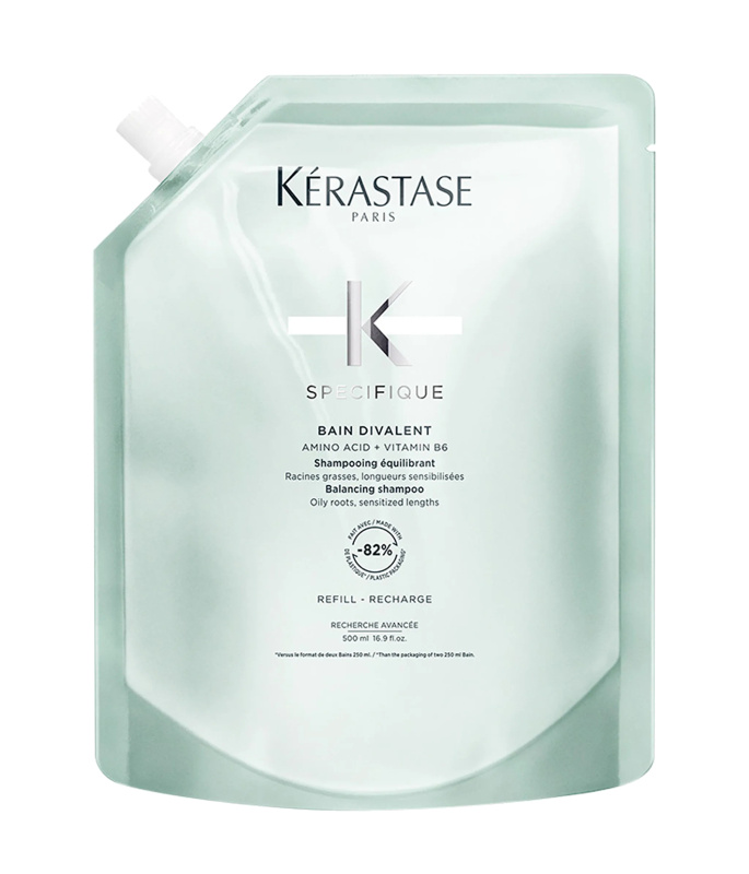 Kérastase Specifique Bain Divalent hloubkově čisticí šampon pro mastnou pokožku hlavy Refill 500 ml