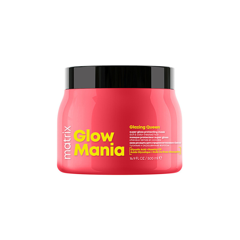 Matrix Glow Mania maska pro barvené vlasy 500 ml