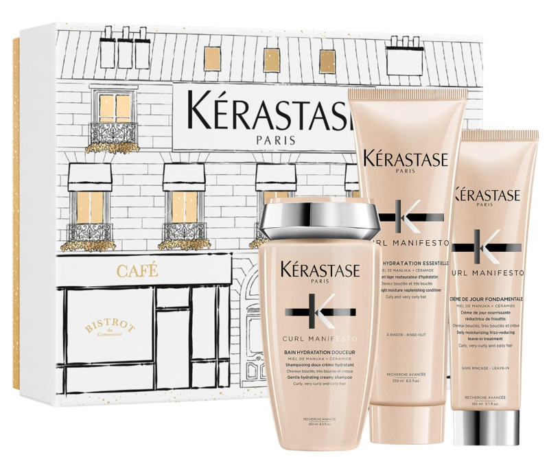 Kérastase Curl Manifesto dárková sada pro vlnité a kudrnaté vlasy