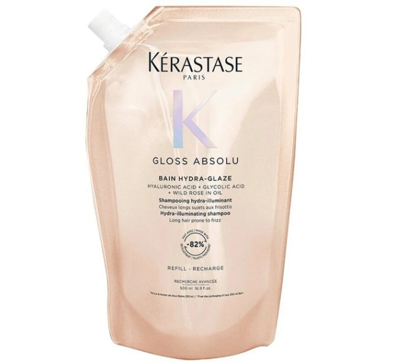 Kérastase Gloss Absolu šamponová lázeň pro lesk a hebkost vlasů Refill 500 ml