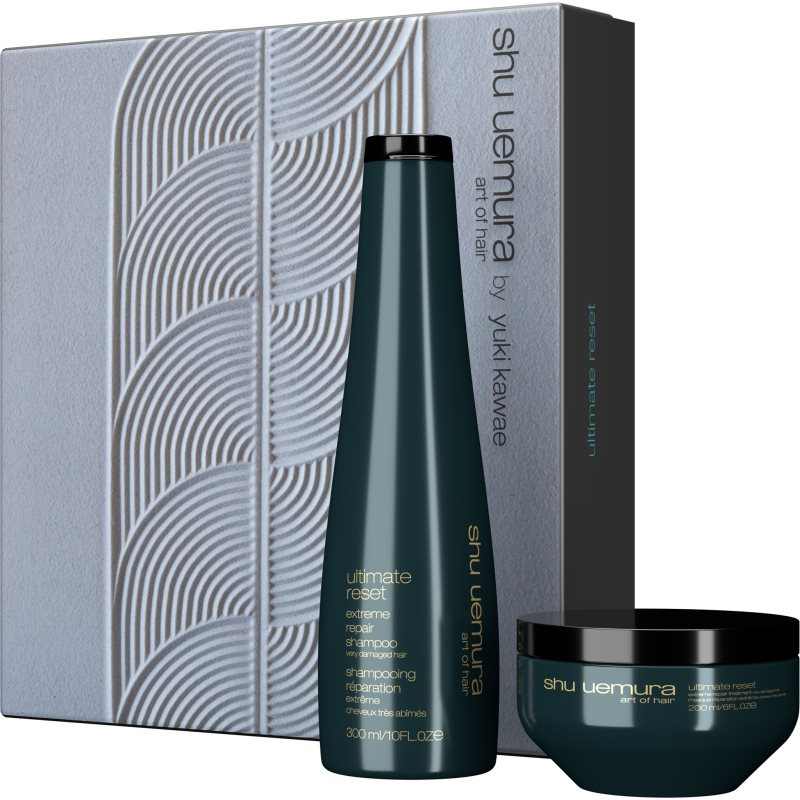 Shu Uemura Ultimate Reset dárková sada pro odbarvené, barvené a chemicky ošetřené vlasy