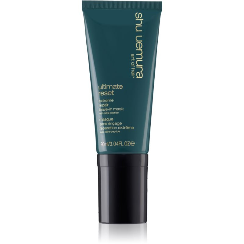 Shu Uemura Ultimate Reset Extreme repair leave-in mask obnovující bezoplachová maska pro poškozené vlasy 90 ml