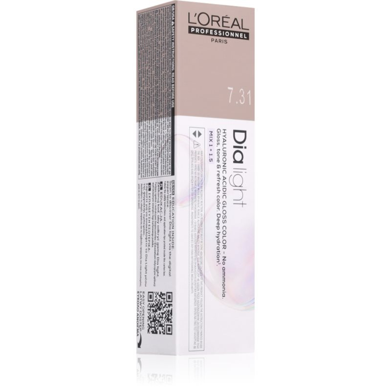 L’Oréal Professionnel Dia Light barva na vlasy odstín 7.31 60 ml