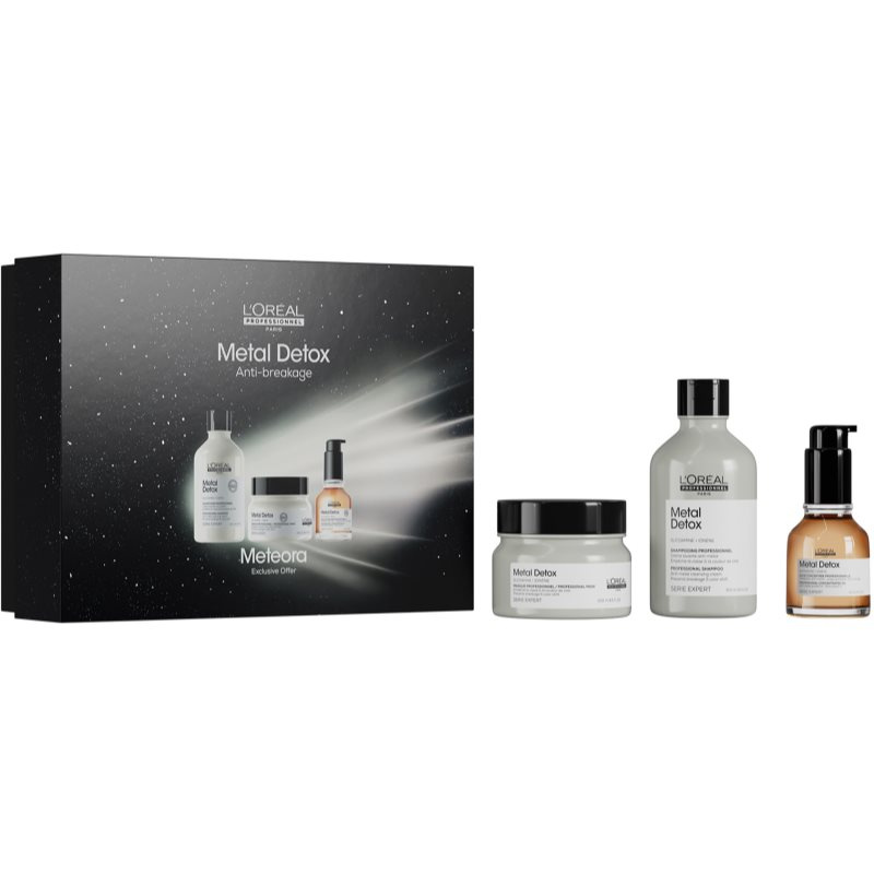 L’Oréal Professionnel Serie Expert Metal Detox dárková sada pro barvené a poškozené vlasy