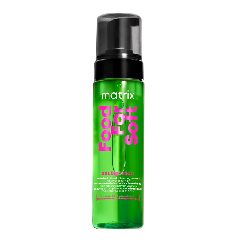 Matrix Food For Soft XXL Big 'N Soft Extra Volumizing Hydrating Mousse hydratační pěna pro extra objem 200 ml