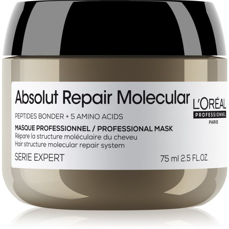 L’Oréal Professionnel Serie Expert Absolut Repair Molecular hloubkově posilující maska na vlasy 75 ml