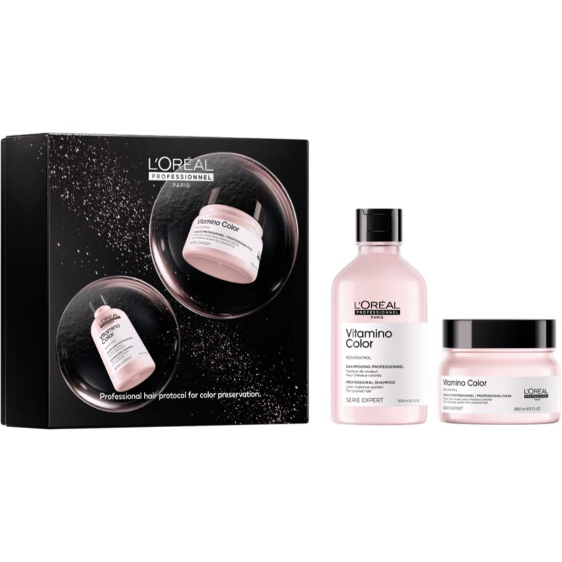 L'Oréal Professionnel Dárková sada Série Expert Resveratrol Vitamino Color Duo