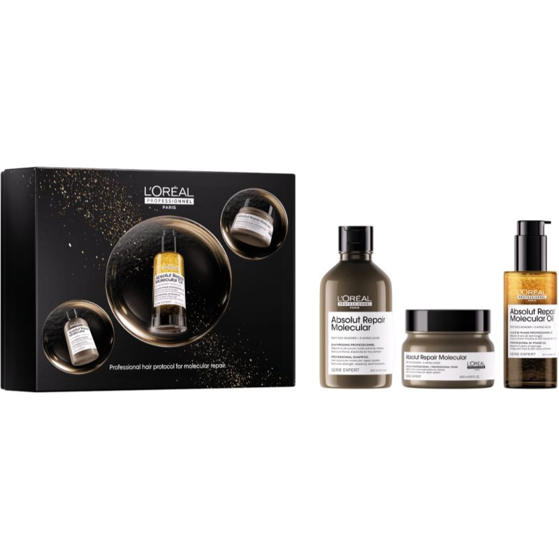 L'Oréal Professionnel Dárková sada Absolut Repair Molecular Trio