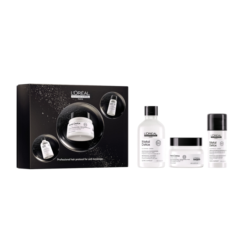 L'Oréal Professionnel Dárková sada Metal Detox Trio