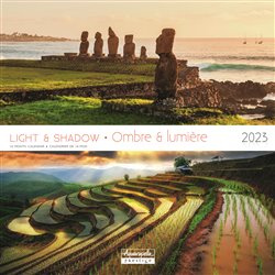 Nástěnný kalendář 2023 Ombre &amp; lumiére