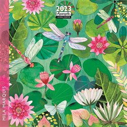 Nástěnný kalendář 2023 Mila Marquis 16,5 x 16,5