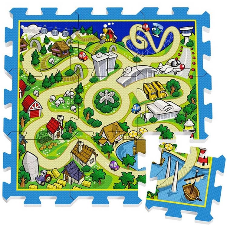 Piankové puzzle Ulička závody