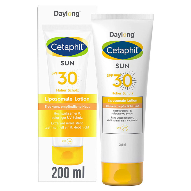 Daylong Cetaphil SUN Liposomal Lotion opalovací mléko pro citlivou pokožku SPF 30 200 ml
