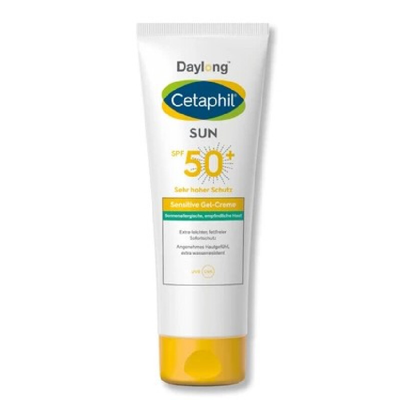 Daylong Cetaphil SUN Sensitive Gel-Creme lehký ochranný gel-krém pro citlivou pokožku SPF 50+ 100 ml