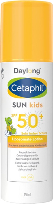 Daylong Cetaphil SUN Kids Liposomale Lotion lipozomální ochranné mléko SPF 50+ 150 ml