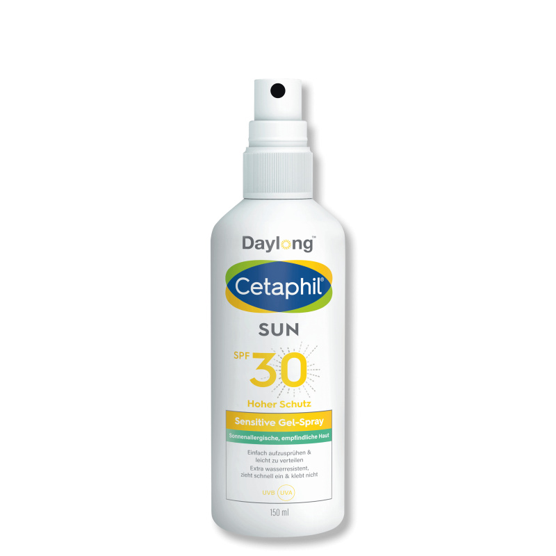 Daylong Cetaphil SUN Sensitive Gel-Spray opalovací sprej pro citlivou pokožku SPF 30 150 ml
