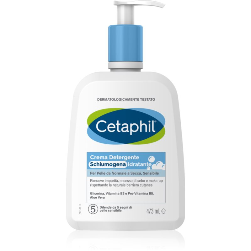 Cetaphil Hydrating Foaming Cream Cleanser čisticí pěna pro všechny typy pleti 473 ml