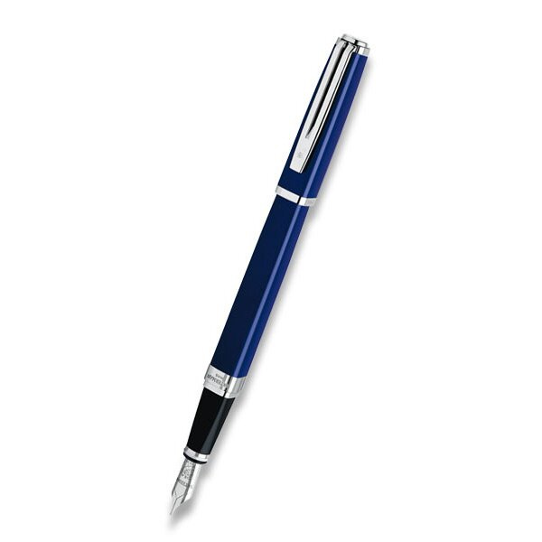 Plnicí pero Waterman Exception Slim Blue Lacquer ST hrot F