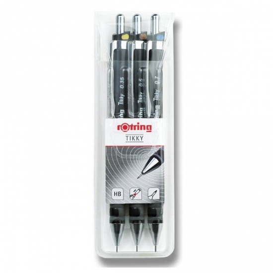 Tikky Black souprava 0.35/0.5/0.7mm Rotring