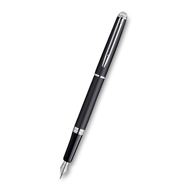 Plnicí pero Waterman Hémisphère Black Lacquer CT hrot M