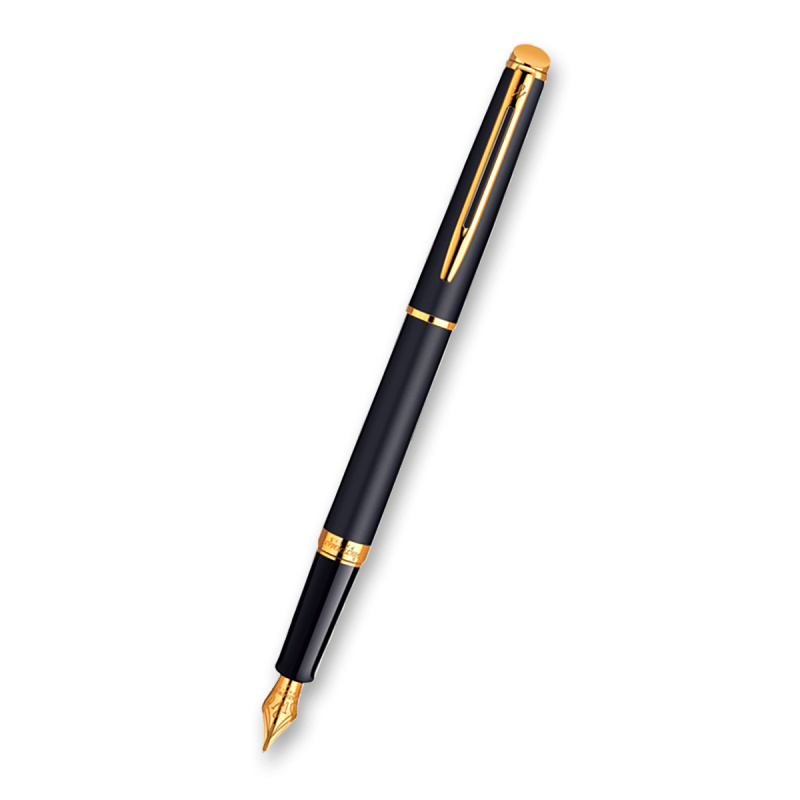 Plnicí pero Waterman Hémisphère Matt Black GT hrot M