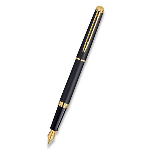 Plnicí pero Waterman Hémisphère Matt Black GT hrot M