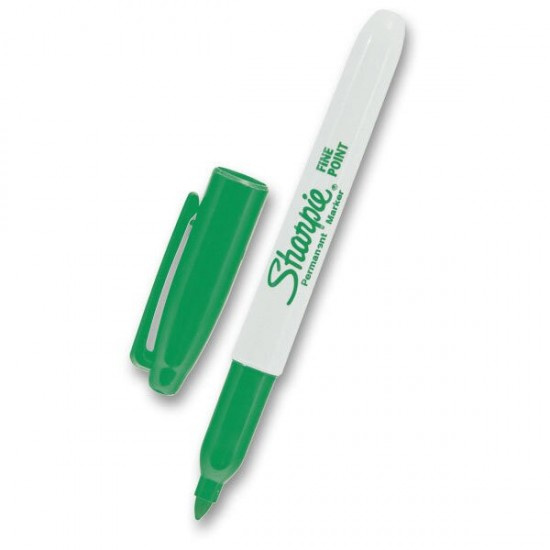 Permanentní popisovač Sharpie zelený Sharpie