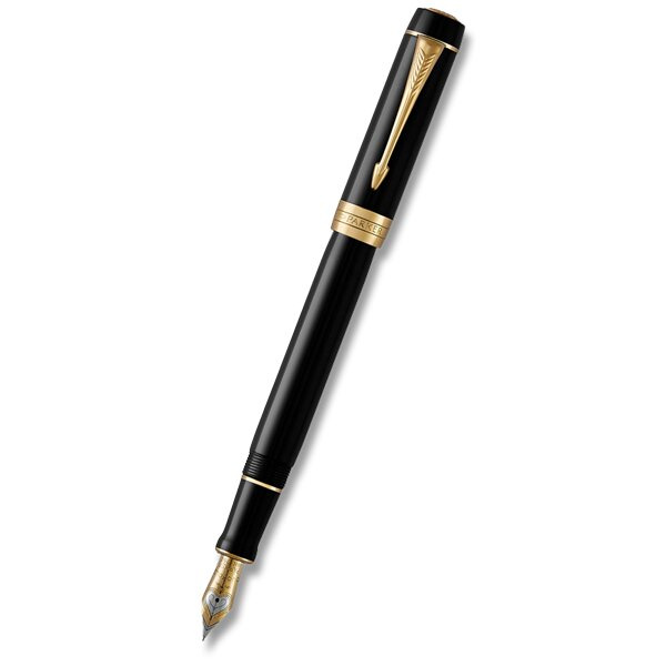 Plnicí pero Parker Duofold Classic Black GT, CNT hrot M