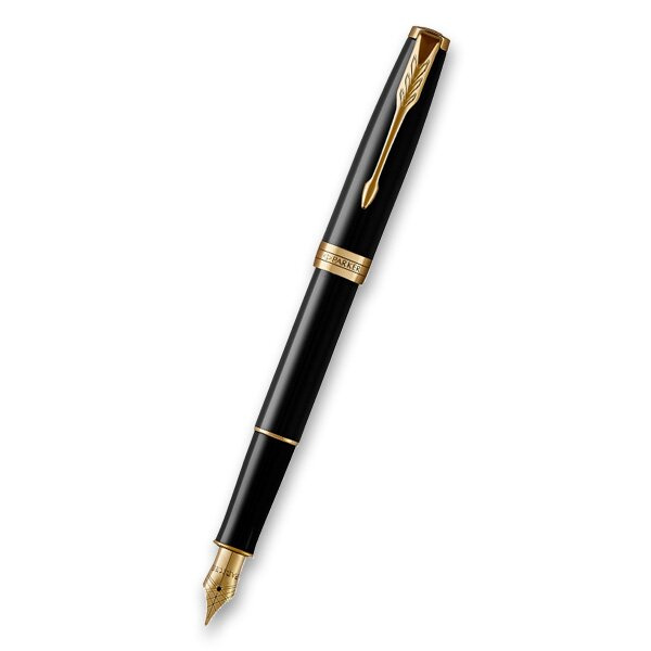 Plnicí pero Parker Sonnet Black GT hrot F