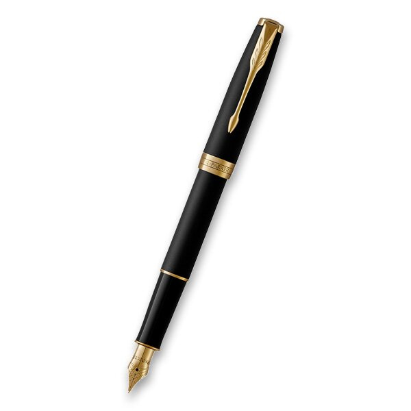 Plnicí pero Parker Sonnet Matte Black GT hrot M