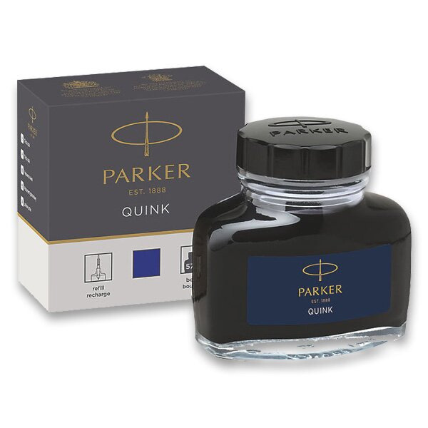 Lahvičkový inkoust Parker modrý Parker