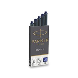 Parker inkoustové bombičky omývatelné modré 5 ks Parker