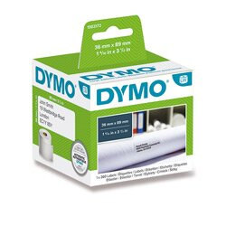 Dymo LW 1983172 - originální papírové štítky - adresové, 89 × 36 mm, 1 × 260 ks