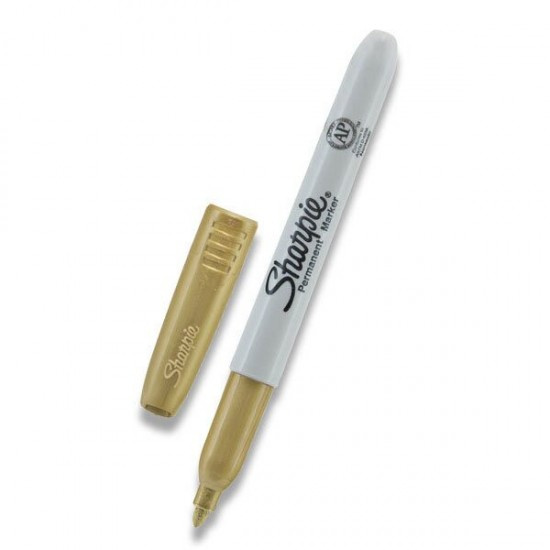 Permanentní popisovač Sharpie Metallic zlatý Sharpie