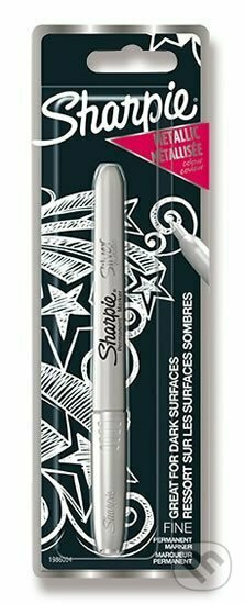 Permanentní popisovač Sharpie Metallic stříbrný Sharpie
