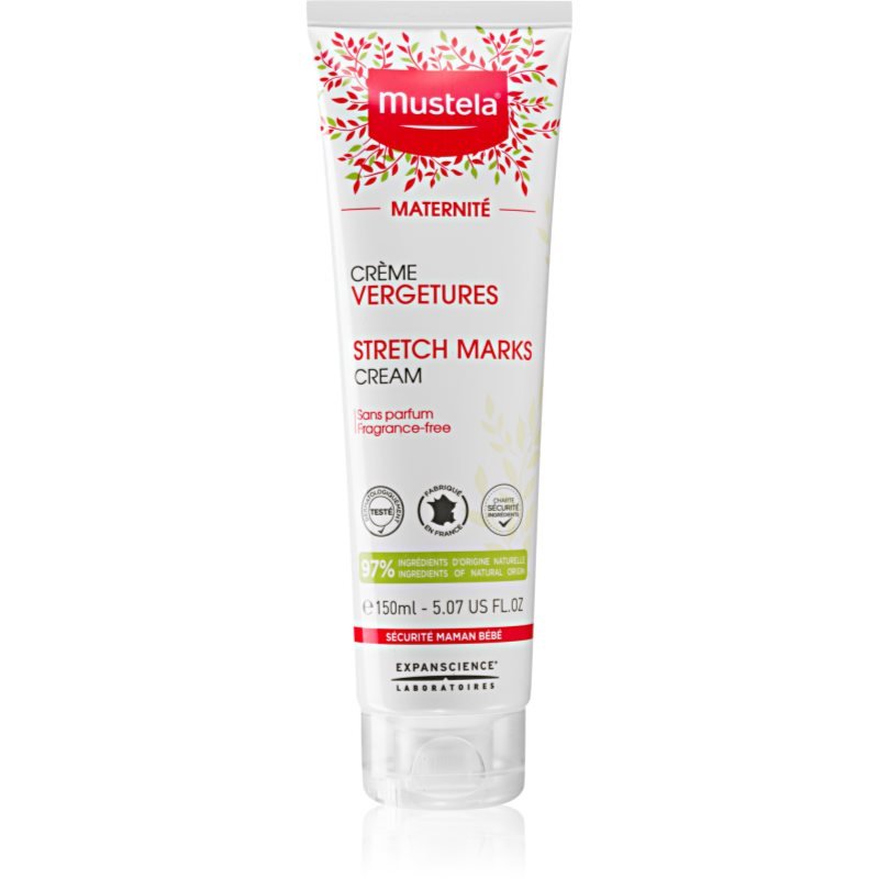 Mustela Maternité tělový krém na strie bez parfemace 150 ml