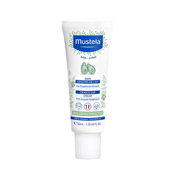 Mustela Bébé krém pro děti na šupiny ve vlasech 40 ml