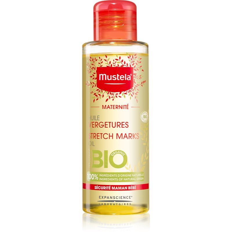 Mustela Maternité BIO pečující olej pro prevenci strií 105 ml