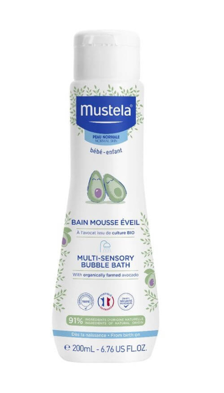 Mustela Bébé Bain pěna do koupele pro děti 200 ml